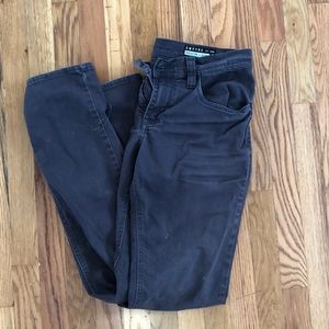 Men’s dark grey skinny jeans from Empyre